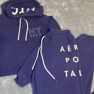 Aeropostale NYC Purple Lounge Set